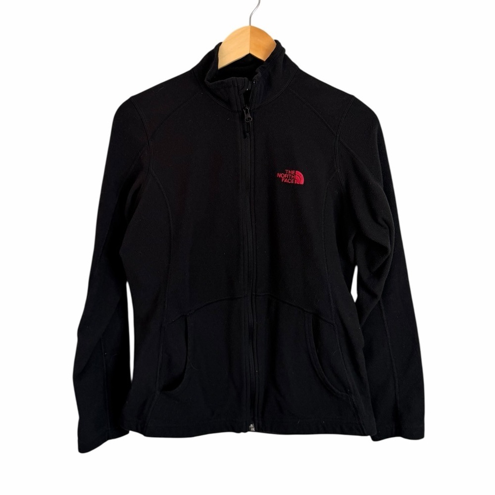 The North Face Black Fleece Full Zip Jacket Breast Cancer Awareness Women’s Med